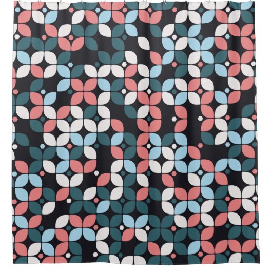 geometric seamless pattern designgeometric,texture douchegordijn (Voorkant)