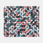 geometric seamless pattern designgeometric,texture fleece deken (Voorkant (Horizontaal))