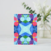 Geometric Skittles-Briefkaart Briefkaart (Staand voorkant)