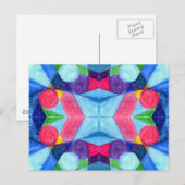 Geometric Skittles-Briefkaart Briefkaart (Voorkant / Achterkant)