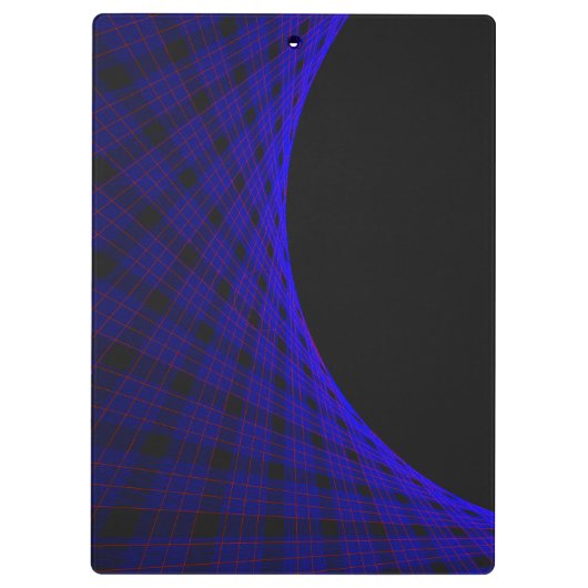 Geometric Space Carpet Clipboard Klembord (Achterkant)