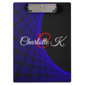 Geometric Space Carpet Clipboard Klembord (Voorkant)