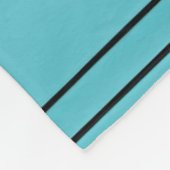 Geometric Sun Mountain Abstract with Tribal Border Fleece Deken (Hoek)