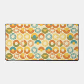 Geometric Sunburst Circles - Retro Mid-Century  Bureaumat (Voorkant)