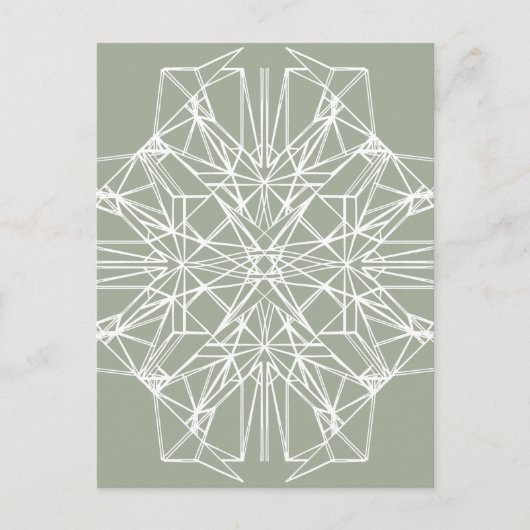 Geometric Symmetry Briefkaart (Voorkant)