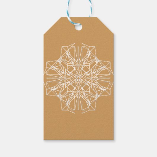 Geometric Symmetry Cadeaulabel (Voorkant)