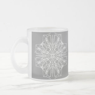 Geometric Symmetry Matglas Koffiemok