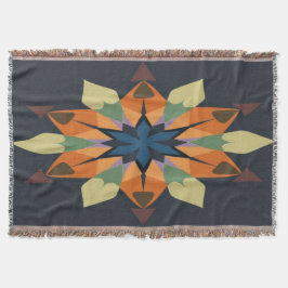 Geometric Symphony: Balance in Design Deken