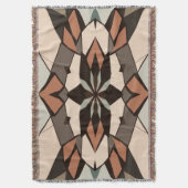 Geometric Symphony: Balance in Design" Deken (Voorkant Verticaal)