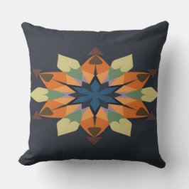 Geometric Symphony: Balance in pillow  Kussen