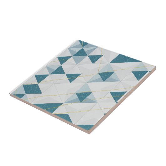Geometric tile tegeltje (Zijkant)