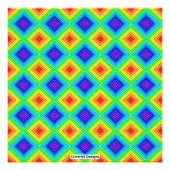 Geometric Topography (pattern) - Photo Print Foto Afdruk (Voorkant)