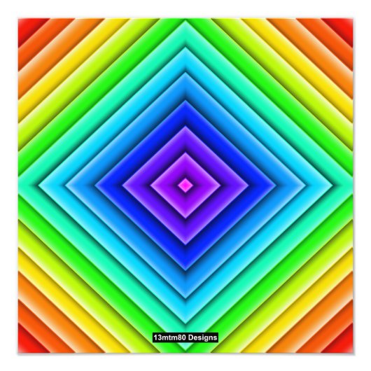 Geometric Topography (single) - Photo Print Foto Afdruk (Voorkant)