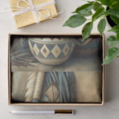 Geometric Tribal Pots & Arrows Decoupage Tissuepapier (Geschenk)