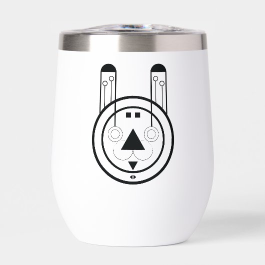 Geometric Usagi Rabbit Zodiac  (Voorkant)