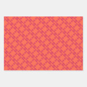 Geometric Wrapping Paper Flat Sheet Set of 3 (Voorkant 3)
