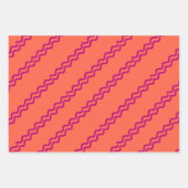 Geometric Wrapping Paper Flat Sheet Set of 3 (Voorkant 2)