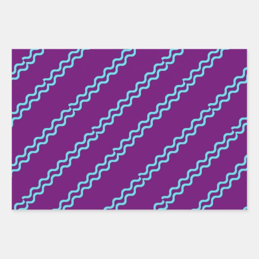 Geometric Wrapping Paper Flat Sheet Set of 3 (Voorkant 2)