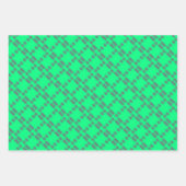 Geometric Wrapping Paper Flat Sheet Set of 3 (Voorkant 3)