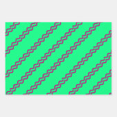 Geometric Wrapping Paper Flat Sheet Set of 3 (Voorkant 2)