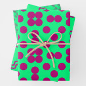 Geometric Wrapping Paper Flat Sheet Set of 3 (In situ)