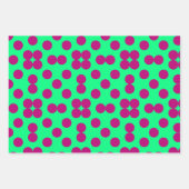 Geometric Wrapping Paper Flat Sheet Set of 3 (Voorkant)
