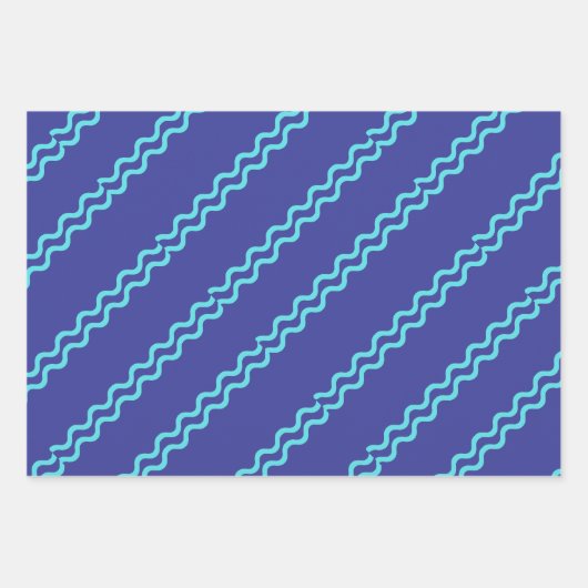 Geometric Wrapping Paper Flat Sheet Set of 3 (Voorkant 2)