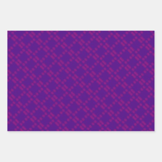 Geometric Wrapping Paper Flat Sheet Set of 3 (Voorkant 3)