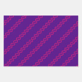 Geometric Wrapping Paper Flat Sheet Set of 3 (Voorkant 2)