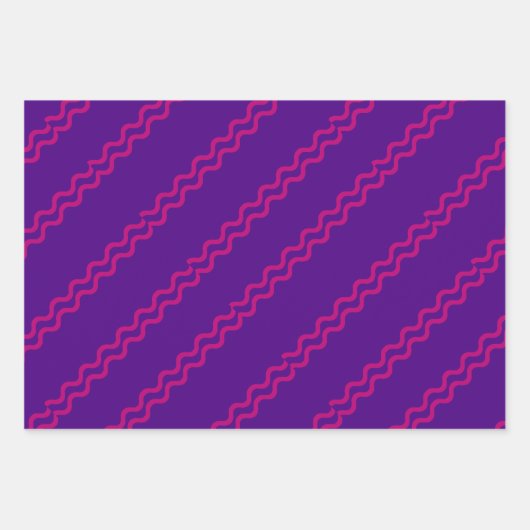 Geometric Wrapping Paper Flat Sheet Set of 3 (Voorkant 2)