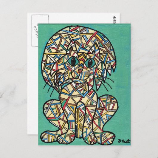 Geometricaat 5 briefkaart (Voorkant / Achterkant)