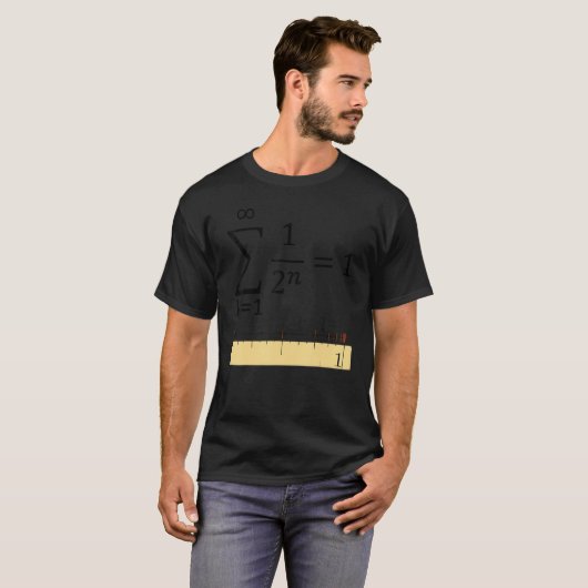 Geometrical Sum Cool Notion Of Math And Science 2 T-shirt (Voorkant volledig)