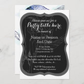 Geometrice ram-schedel aquarel kaart (Voorkant / Achterkant)