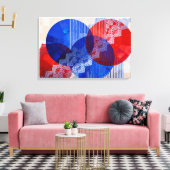 Geométrico Canvas Afdruk (Insitu (Woonkamer))