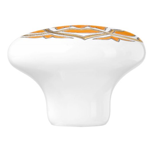 Geométrico Moderno Keramische Knop (Zijkant)