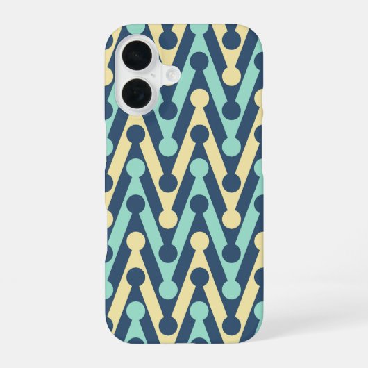 Geometrico Nº1 iPhone 16 Hoesje (Achterkant)