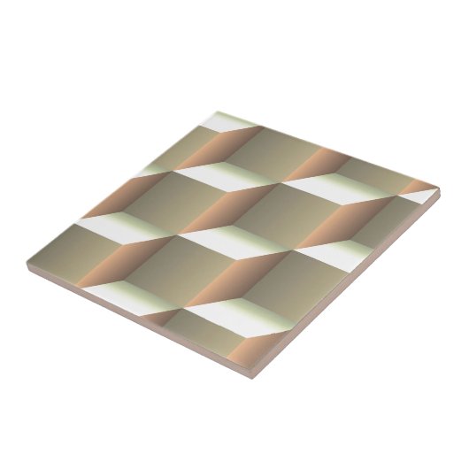 Geometrico Tegeltje (Zijkant)