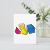 GeometricShapes021411 Briefkaart (Staand voorkant)