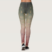 Geometrie - aardbeiboomkiwi leggings (Achterkant)