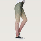 Geometrie - aardbeiboomkiwi leggings (Rechts)
