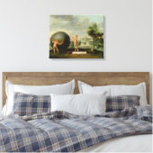 Geometrie Canvas Afdruk (Insitu (Slaapkamer))