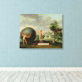 Geometrie Canvas Afdruk (Insitu (Houten vloer))