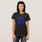 Geometrie-elementen en vormen 5 t-shirt (Voorkant volledig)
