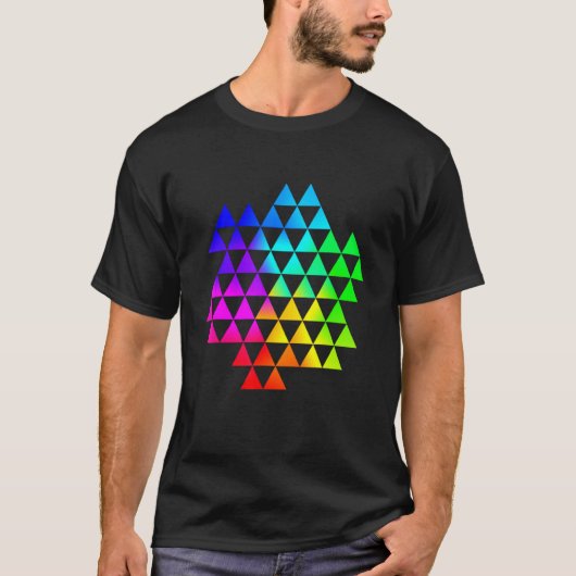 Geometrie-elementen en -vormen 9 t-shirt (Voorkant)