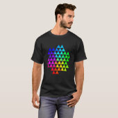Geometrie-elementen en -vormen 9 t-shirt (Voorkant volledig)
