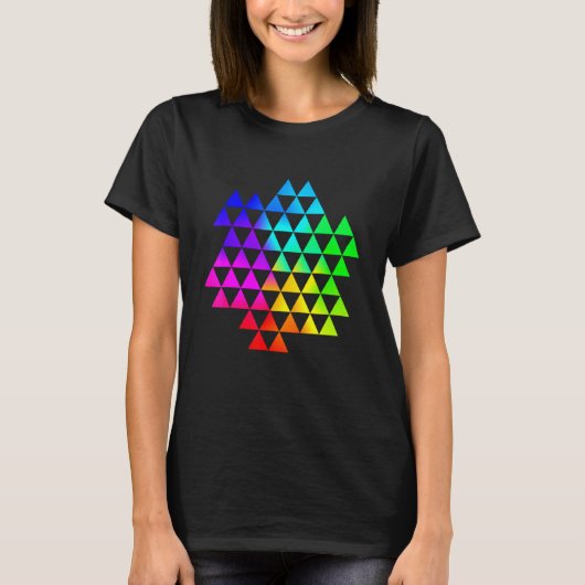 Geometrie-elementen en -vormen 9 t-shirt (Voorkant)