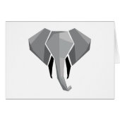 Geometrie Elephant Head Blank Inside (Voorkant Horizontaal)