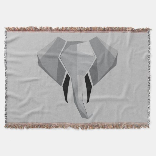 Geometrie Elephant Head Deken (Voorkant)