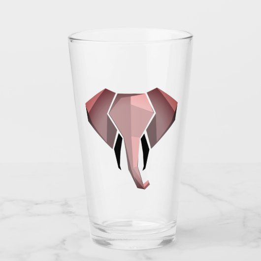 Geometrie Elephant Head Glas (Voorkant)