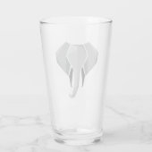Geometrie Elephant Head Glas (Achterkant)